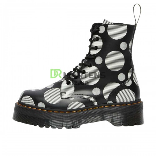 Jadon Smooth Leather Platform Boots